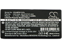 Battery for NEC Dterm PS111 PS3D PSIII 0231004 0231005 NG-070737-002