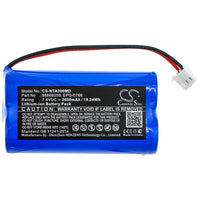 Battery for Natus Algo 3 Algo 3i Audiometer Algo 3 Audiometer Algo 3i 88889209 EPG-0766 EPG-0766 REV G EPG-0766-REV E