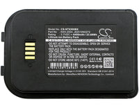 Battery for Handheld Nautiz X5 eTicket 6251-0A J62510N0272 NX5-2004