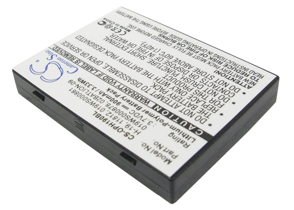 Battery for Opticon H16 H-16 H-16A H-16B H19 H-19 H19A H-19a H19A-EN-K01 H-19B H-19d 019WS000861 019WS000878 02BATLION-09 11812 H-16 H-19