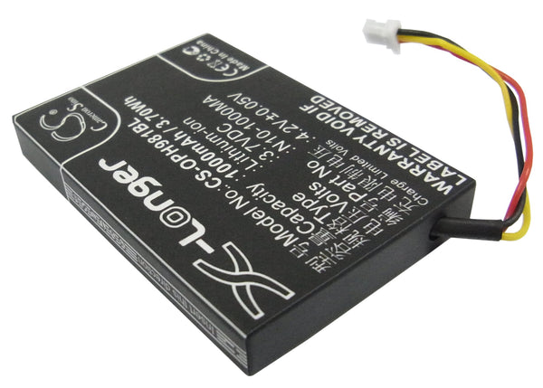 Battery for Opticon OPL-9714 OPL-9715 OPL-9725 OPL-9727 OPL-9815 PHL-1300 N10-1000MA