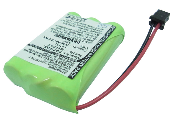 Battery for Panasonic KX-TC1210 KX-TC1220 KX-TC1230 P-P102 HHR-P102 P-P102 TYPE 22