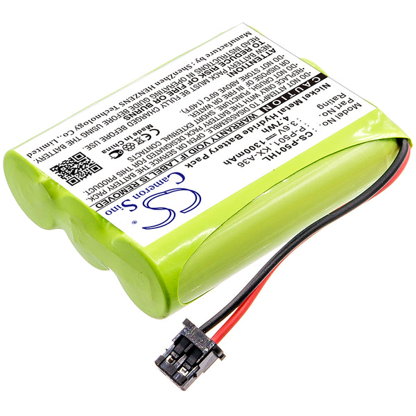 Battery for Radio Shack 23-193 ET-926 43-1104 43-3537 43-5521 ET-1112 ET-925 43-1103 43-3536 43-5520 ET-1111 ET-920 HHR-P505 KX-A36 KX-TCA14 P-P501 P-P504 P-P508 P-P510 RCT-3A-C1 TYPE 1 TYPE 21