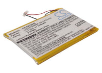 Battery for Sony NWZ-820 NWZ-A720 NWZ-A726 NWZ-A728 NWZ-A729BLK NWZ-A826 NWZ-A828 NWZ-A829 NWZ-S738 NWZ-S738FBNC 1-756-702-11 1-756-702-12 8315A32402 8917A44167 LIS1374HNPA