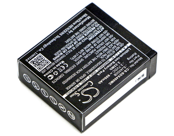 Battery for Eken H8 H8 Pro H8R H9 H9R PG1050 PG1050