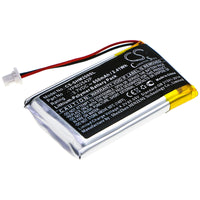 Battery for Sena SMH-10S SMH-20S YP802542P