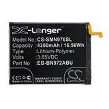 Battery for Samsung SM-N976N SM-N976U SM-N976V EB-BN972ABU EB-BN972ABUL GH82-20814A