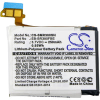 Battery for Samsung Gear 2 Gear 2 Neo SM-R380 SM-R381 B1230J1EA EB-BR380FBE PGF582224H