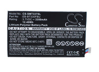 Battery for Samsung Galaxy Tab 4 8.0 Galaxy Tab4 8.0" SM-T330NU SM-T337A SM-T337T SM-T337V EB-BT330FBU