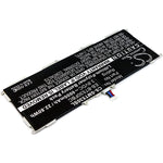 Battery for Samsung Galaxy Tab 4 Education Galaxy Tab4 10.1 Galaxy Tab4 10.1 3G Galaxy Tab4 10.1 LTE Galaxy Tab4 10.1 Wi-Fi Galaxy Tab4 VE 10.1 LTE-A SM-T530 SM-T531 SM-T533 EB-BT530FBC EB-BT530FBU