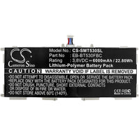 Battery for Samsung Galaxy Tab 4 Education Galaxy Tab4 10.1 Galaxy Tab4 10.1 3G Galaxy Tab4 10.1 LTE Galaxy Tab4 10.1 Wi-Fi Galaxy Tab4 VE 10.1 LTE-A SM-T530 SM-T531 SM-T533 EB-BT530FBC EB-BT530FBU