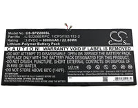 Battery for Sony Castor SGP511 SGP512 SGP521 SGP541 SGP551 SGP561 SOT21 Xperia Tablet Z2 Xperia Tablet Z2 TD-LTE 1277-3631.1B 1ICP3/102/112-2 LIS2206ERPC