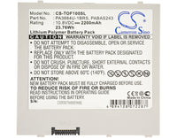 Battery for Toshiba Regza AT100 Thrive AT105-T016 WT310 WT310/C PA3884U PA3884U-1BRS PABA243 PABAS243