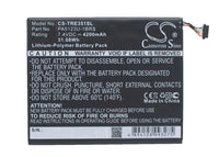 Battery for Toshiba AT10LE-A-108 AT15LE-A32 Excite Pro Excite Pro 10.1 PA5123U-1BRS