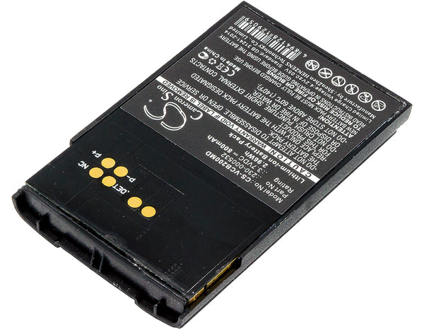 Battery for Vocera Communications Badge B1000 Communications Badge B2000 230-000532