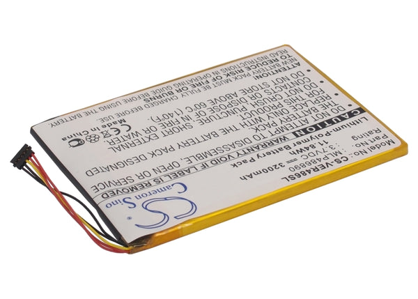 Battery for ViewSonic Zoompad MLP486890