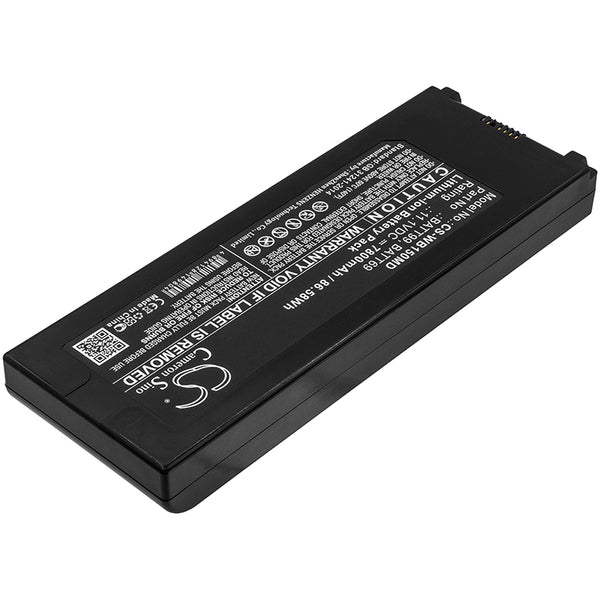 Battery for Welch-Allyn Connex Vital Signs Monitor Connex VSM 6000 Connex VSM 6300 Connex VSM 6400 Connex VSM 6500 Connex VSM 6700 Connex VSM 6800 CP150 ECG CP150 EKG BATT69 BATT99