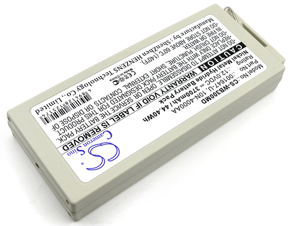 Battery for Welch-Allyn MRL Defibrillator PIC30 MRL Defibrillator PIC40 MRL Defibrillator PIC50 PIC30 PIC40 PIC50 001647-U 10N-4000AA