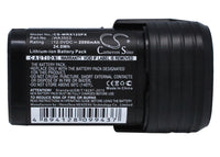 Battery for Worx WX284 WX283.3 WX283 WX128.2 WX126 WX125.M WX125.7 WX125.6 WX125.5 WX125.4 WX125.3 D-Lite WX125.3 WX125.1 WX125 WU288 WX677.7 WX677 WX673.M WX673 WX540.3 WX540 WX521.1 WA3503 WA3509