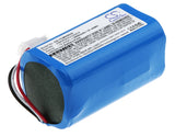 Battery for iCLEBO ARTE YCR-M05 POP YCR-M05-P Smart YCR-M04-1 Smart YCR-M05-10 YCR-M05-10 YCR-M05-11 YCR-M05-20 YCR-M05-30 YCR-M05-50 EBKRTRHB000118-VE EBKRWHCC00978