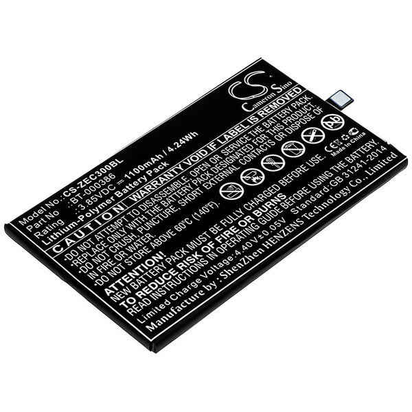 Battery for Zebra EC30 BT-000386 BT-000386-00 BTRY-EC30-12MA1-01