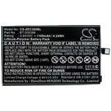 Battery for Zebra EC30 BT-000386 BT-000386-00 BTRY-EC30-12MA1-01